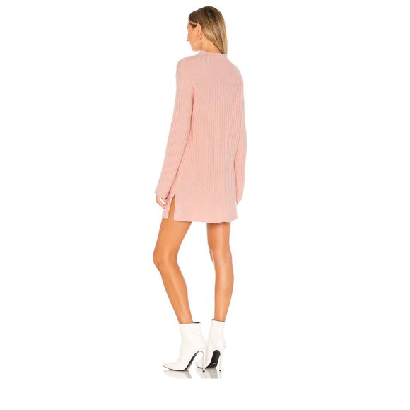 Revolve Lovers + Friends Julana Pink Sweater Dress size M - Picture 3 of 5